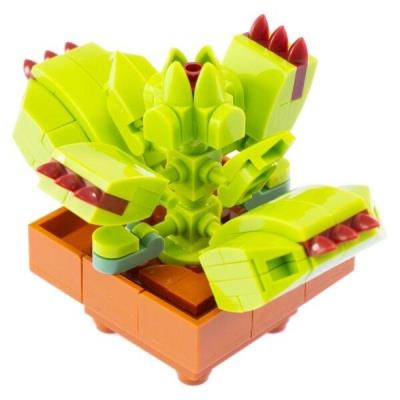 Opakowanie Klocki Mini Kwiaty Muchołówka amerykańska 136el