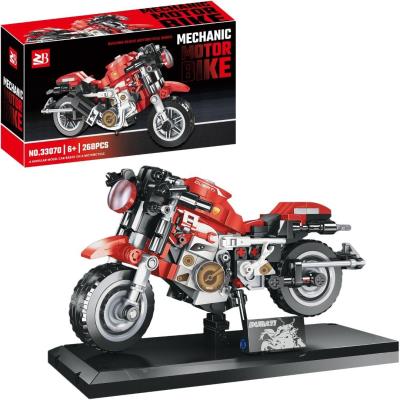 Opakowanie Klocki motocykl 268el