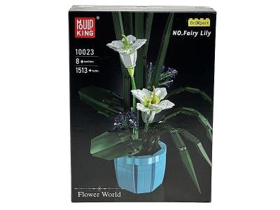 Opakowanie Klocki - orchidea w doniczce