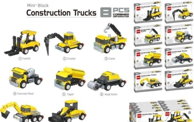 Opakowanie Klocki pojazdy MIX