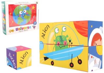 Opakowanie Klocki puzzle dla dzieci 6el MIX