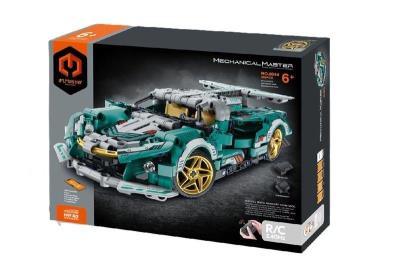 Opakowanie Klocki R/C Super Auto Turkus 450el