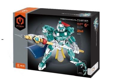 Opakowanie Klocki Robot Tygrys 2w1 357el