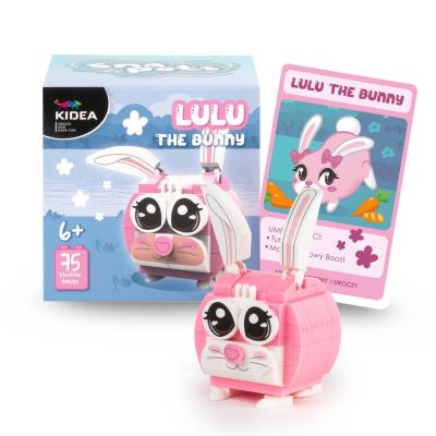 Opakowanie Klocki snapets królik różowy KIDEA