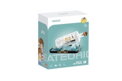 Opakowanie Klocki Titanic w butelce 918el