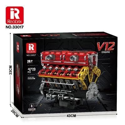 Opakowanie Klocki V12 Engine 4719el