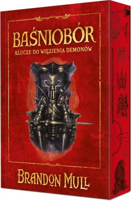 Klucze do więzienia demonów. Baśniobór. Tom 5 (ilustrowane brzegi). Autor: Brandon Mull. SmakLiter.pl Okładka książki Klucze do więzienia demonów. Baśniobór. Tom 5 (ilustrowane brzegi)
