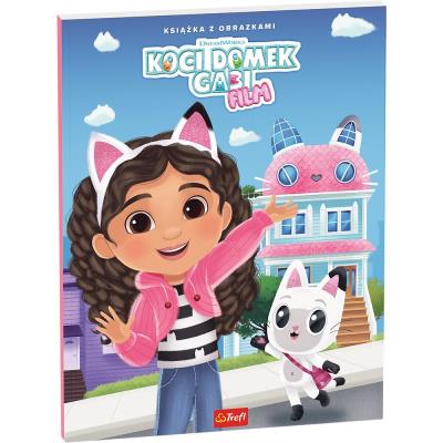 Okładka książki Koci Domek Gabi Film. Książka z obrazkami