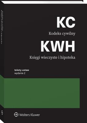 Okładka książki Kodeks cywilny. Księgi wieczyste i hipoteka