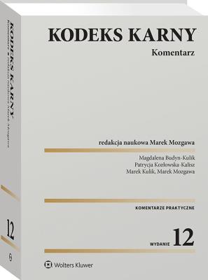 Okładka książki Kodeks karny. Komentarz