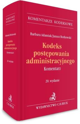 Okładka książki Kodeks postępowania administracyjnego. Komentarz