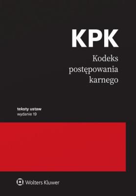 Okładka książki Kodeks postępowania karnego