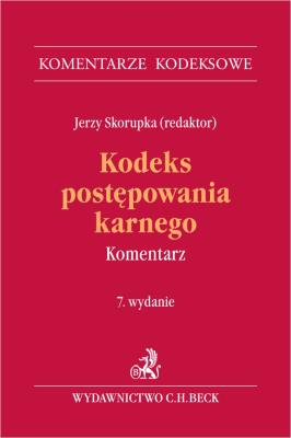 Okładka książki Kodeks postępowania karnego. Komentarz wyd. 7