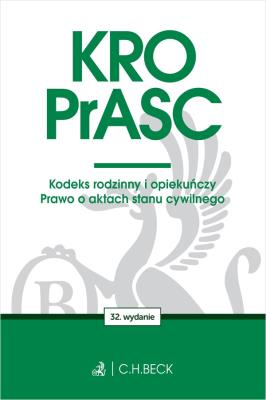 Okładka książki Kodeks rodzinny i opiekuńczy. Prawo o aktach stanu cywilnego