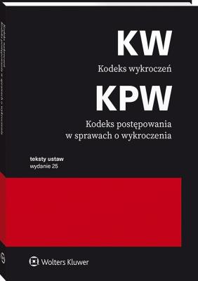 Kodeks wykroczeń. Kodeks postępowania w sprawach o wykroczenia. Przepisy. Autor: Opracowanie zbiorowe. SmakLiter.pl Okładka książki Kodeks wykroczeń. Kodeks postępowania w sprawach o wykroczenia. Przepisy