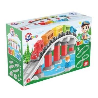 Opakowanie Kolejka konstrukcyjna 59el