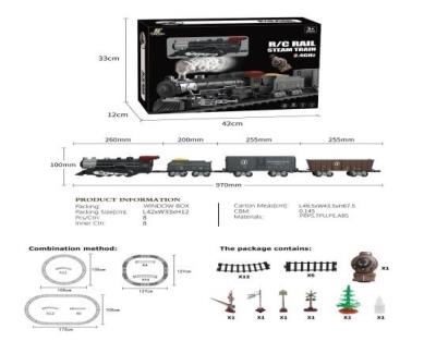 Opakowanie Kolejka R/C z dźwiękiem światłem i dymem