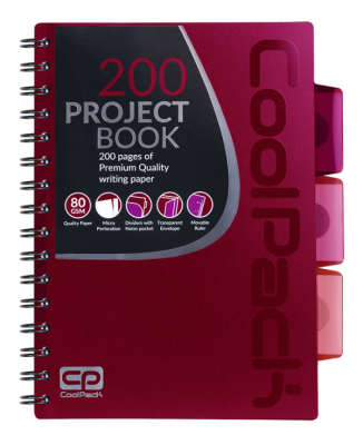 Opakowanie KOŁOBRULION A5 COOLPACK CZERWONY