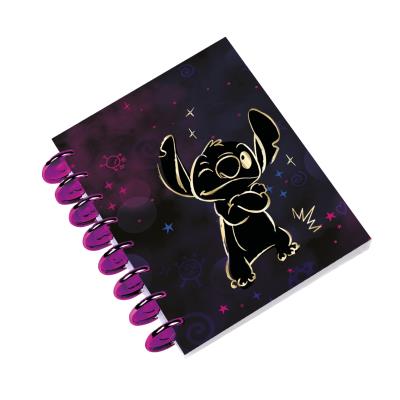 Opakowanie Kołobrulion A5 Disney Gold Stitch big ring 100 kartek wzór 1