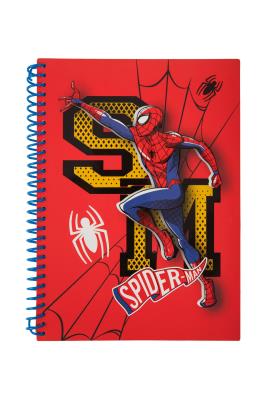 Opakowanie Kołobrulion B5 100k.kratka plastikowa spirala Disney Spider-Man wzór 1