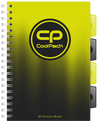 Opakowanie Kołobrulion B5 Coolpack Gradient LEMON