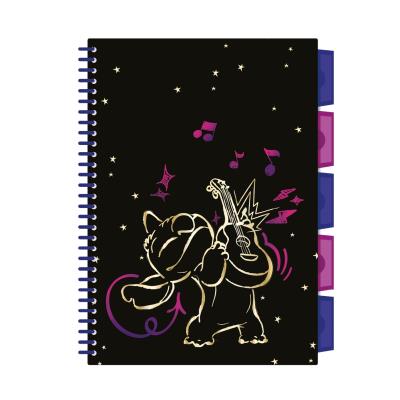 Opakowanie Kołobrulion B5 Disney Gold Stitch project book 100 kartek wzór 3