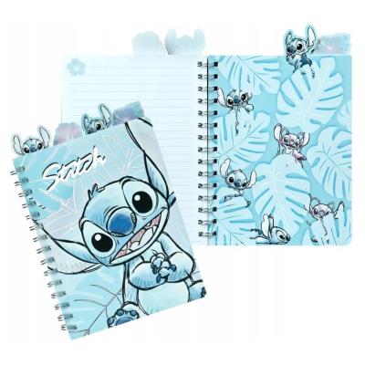 Opakowanie Kołonotatnik A5 z przekładkami Lilo i Stitch