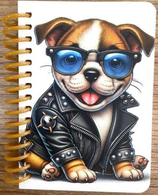 Opakowanie Kołonotatnik ozdobny A7/64K gładki Pies