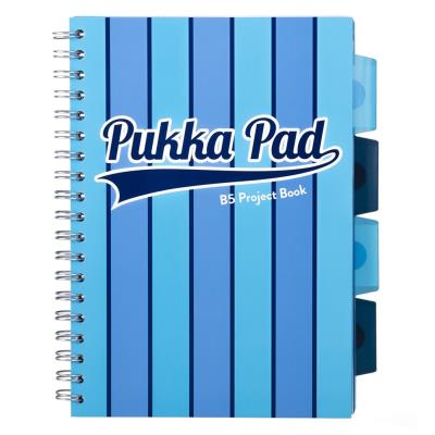 Kołonotes Project Book Vogue B5 kratka niebieski, Pukka Pad. Wydawca: Pukka Pads. SmakLiter.pl Opakowanie Kołonotes Project Book Vogue B5 kratka niebieski, Pukka Pad