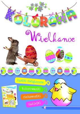 Okładka książki Kolorowa Wielkanoc