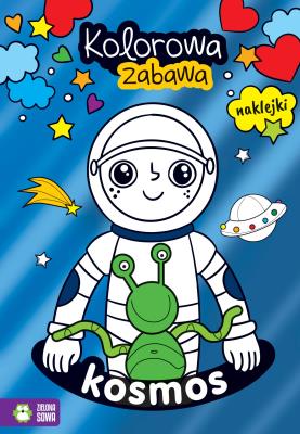 Okładka książki Kolorowa zabawa. Kosmos - uszkodzone