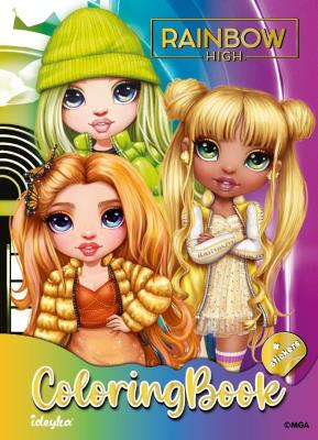 Opakowanie Kolorowanie z naklejkami Rainbow