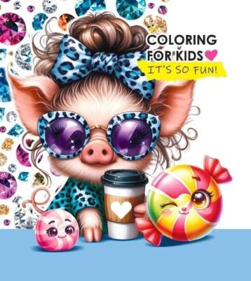 Opakowanie Kolorowanka 140x140 Świnka