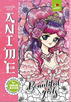 Opakowanie Kolorowanka A4 Anime różowa