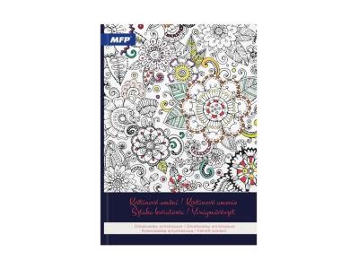 Kolorowanka antystresowa sztuka kwiatowa. Wydawca: MFP. SmakLiter.pl Opakowanie Kolorowanka antystresowa sztuka kwiatowa