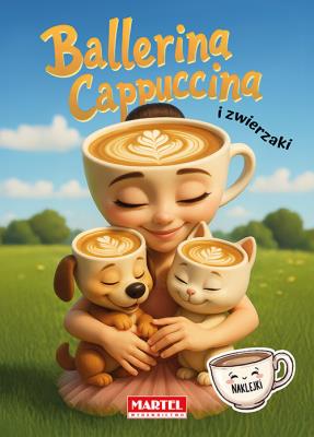 Okładka książki Kolorowanka Ballerina Cappuccina i zwierzaki...