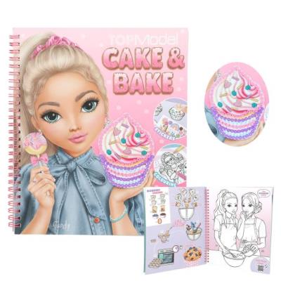 Kolorowanka Cake and Bake Top Model  13386A. Wydawca: DEPESCHE (5). SmakLiter.pl Opakowanie Kolorowanka Cake and Bake Top Model  13386A