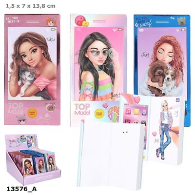 Kolorowanka mini Top Model z dźwiękiem w kształcie telefonu 1szt.mix 13576A. Wydawca: DEPESCHE (5). SmakLiter.pl Opakowanie Kolorowanka mini Top Model z dźwiękiem w kształcie telefonu 1szt.mix 13576A