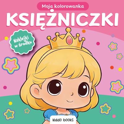Okładka książki Kolorowanka moja księżniczki