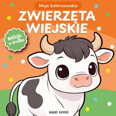 Okładka książki Kolorowanka moja zwierzęta wiejskie