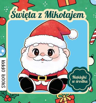 Okładka książki Kolorowanka. Święta z Miikołajem