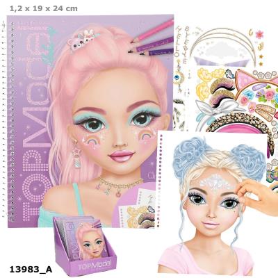 Kolorowanka Top Model Make Up 13983A. Wydawca: DEPESCHE (5). SmakLiter.pl Opakowanie Kolorowanka Top Model Make Up 13983A