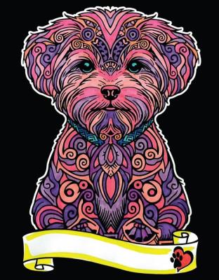 Opakowanie Kolorowanka Welwetowa A4 Maltańczyk