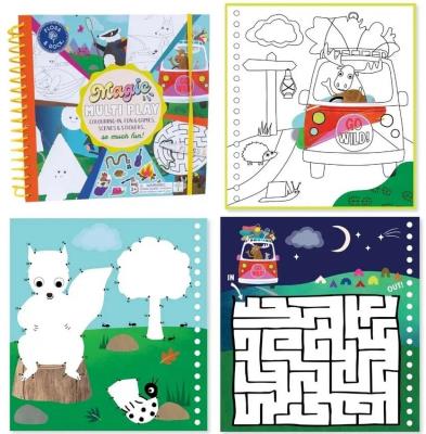 Opakowanie Kolorowanka Wodna z zadaniami Przygoda