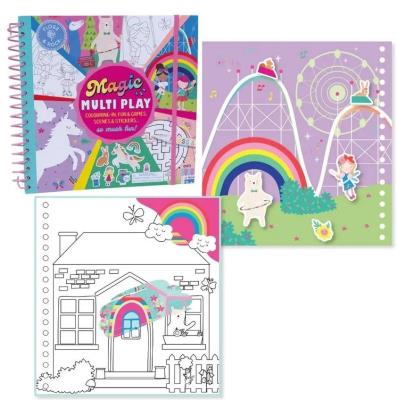 Opakowanie Kolorowanka Wodna z zadaniami Tęczowe Wróżki