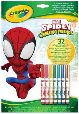 Okładka książki Kolorowanka z flamastrami Spidey i super-kumple