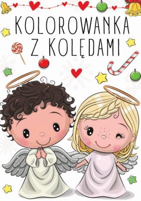 Okładka książki Kolorowanka z kolędami
