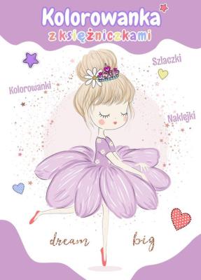 Okładka książki Kolorowanka z księżniczkami