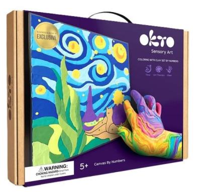 Opakowanie Kolorowanka z masy plastycznej Mały Książę Nocą