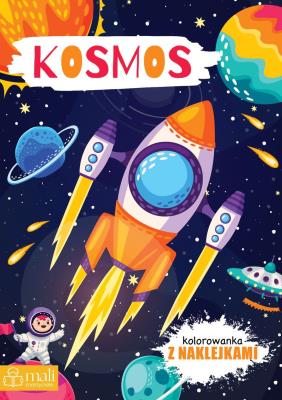 Okładka książki Kolorowanka z naklejkami. Kosmos